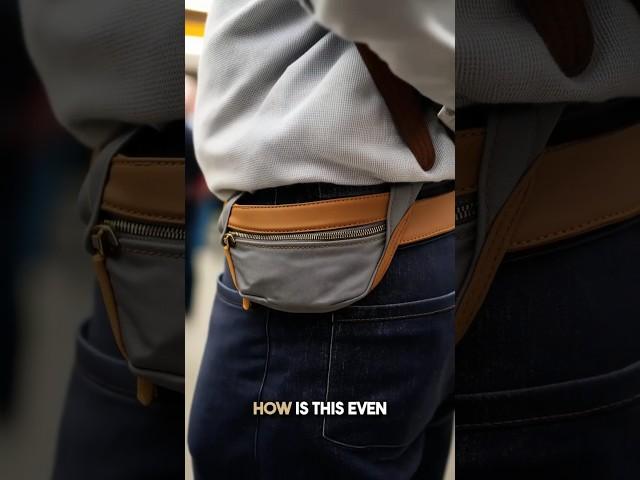 Pickpockets don't want you to know about this belt...