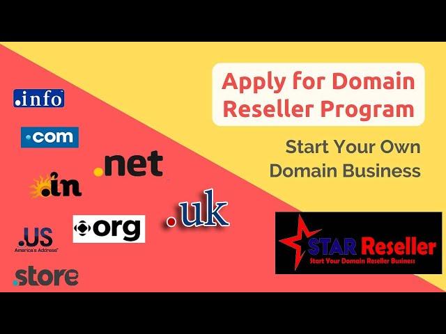 How to Create Domain Reseller Account - StarReseller  ||  কিভাবে ডোমেইন রিসেলার একাউন্ট তৈরি করবেন