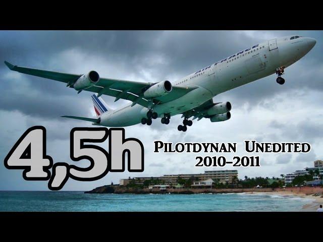 4.5 hours of HD Plane-Spotting (PilotDynan Unedited 2010-2011)