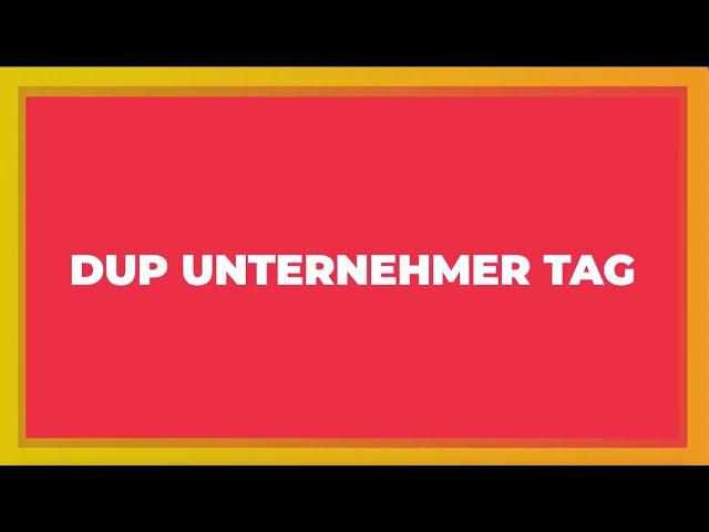 DUP UNTERNEHMER TAG am 06.09.2023 im Colosseum in Essen