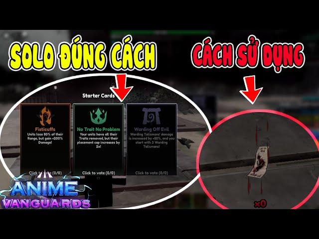 CÁCH SOLO RAID ĐÚNG CÁCH CHUẨN MEN :D - Anime Vanguards | ROBLOX