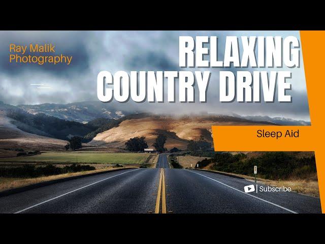 COUNTRY DRIVE WITH PIANO MUSIC | Amazing Scenery | Driving To the Hills | Relaxing Country Drive