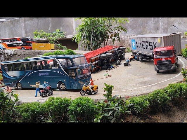 RC Bus dan Truck, RC Bus STJ Draka, RC Bus ALS, RC Truk Trailer, RC Dam Truk, RC Bus Haryanto