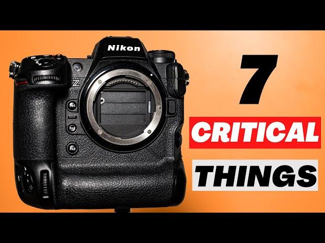 7 MOST CRITICAL Things to Know BEFORE Using Almost Perfect Nikon Z9