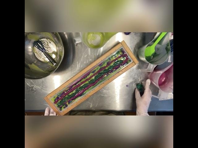 Northern Lights Cold Process Soap Making