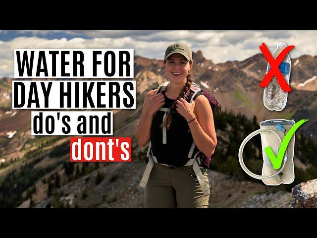 All About Water for DAY HIKING - What I Pack, Why, and More *super important* (hiking essentials)