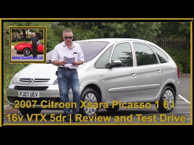 2007 Citroen Xsara Picasso 1 6 i 16v VTX 5dr | Review and Test Drive