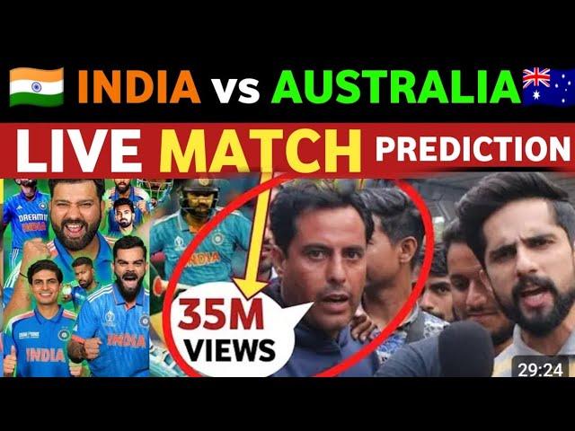 INDIA VS AUSTRALIA LIVE SEMIFINAL CHAMPIONS TROPHY 2025 | AUSTRALIA 264/10 | PAKISTANI REACTION