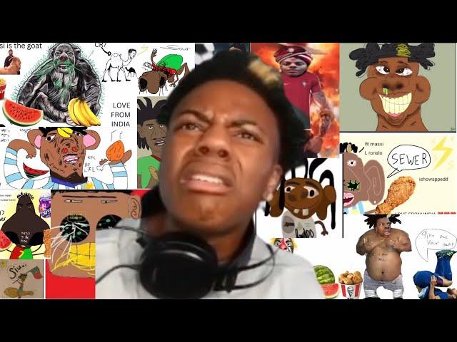 1 Hour Of IShowSpeed's Funniest FAN ART Compilation