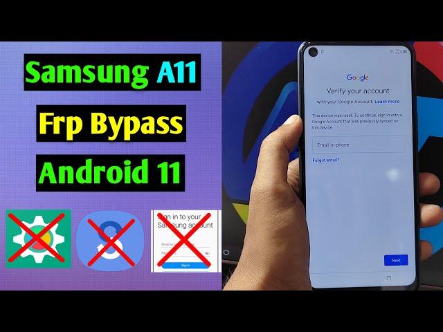 Samsung A11 (SM-A115F/SM-A115M) Frp Bypass/Unlock Google Account Lock Android 11 | Free Method