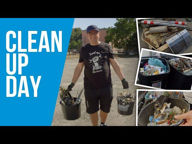 World Cleanup Day 2023 bei Paul Lange & Co. in Stuttgart