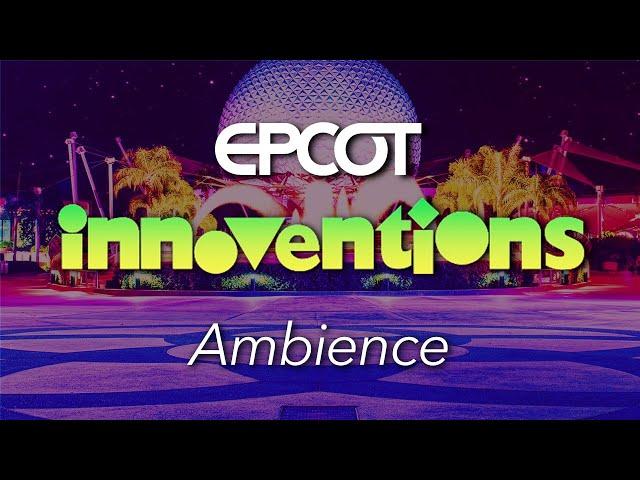 Epcot Innoventions Ambience | Epcot Future World | Fountain of Nations | Retro Disney World