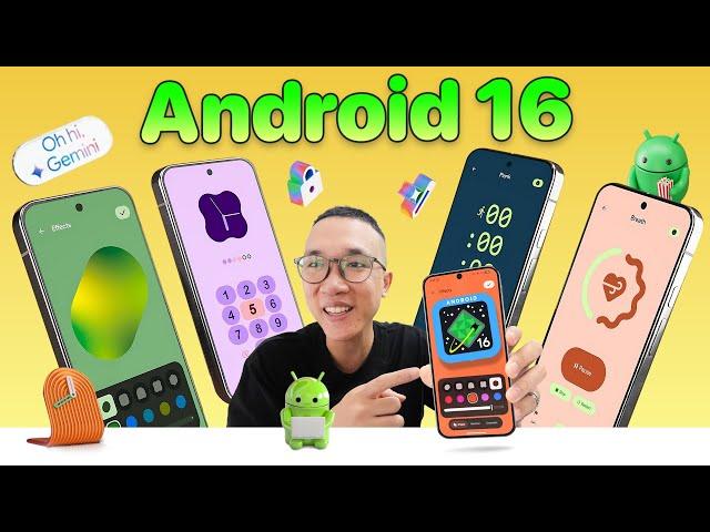 Đây rồi, cuối cùng đã được trải nghiệm Android 16 THẬT SỰ!!! ĐẸP, MƯỢT QUÁ