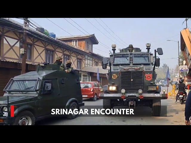 Encounter Breaks Out In Outskirts Of Srinagar, Terrorists Trapped