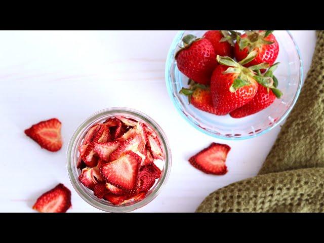 How to Make Dried Strawberries