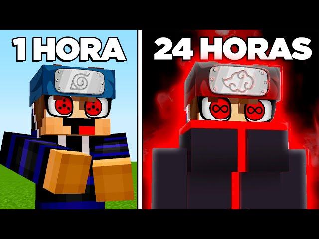 24 HORAS COMO UCHIHA na NARUTO JEDY