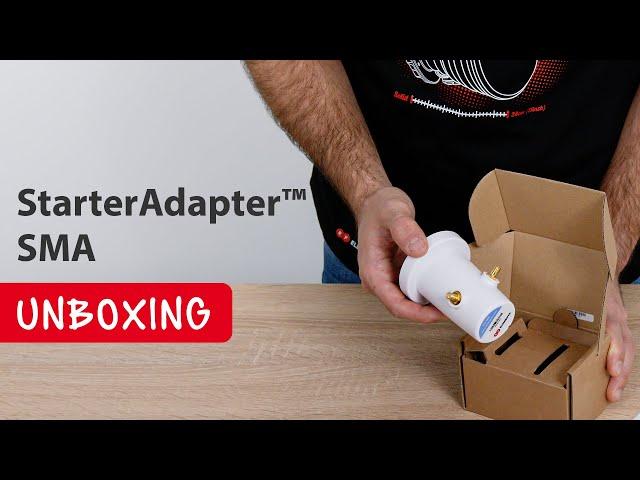 RF elements StarterAdapter SMA Unboxing