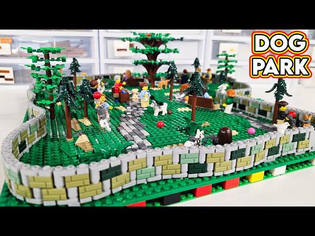 Building a Detailed LEGO Dog Park!