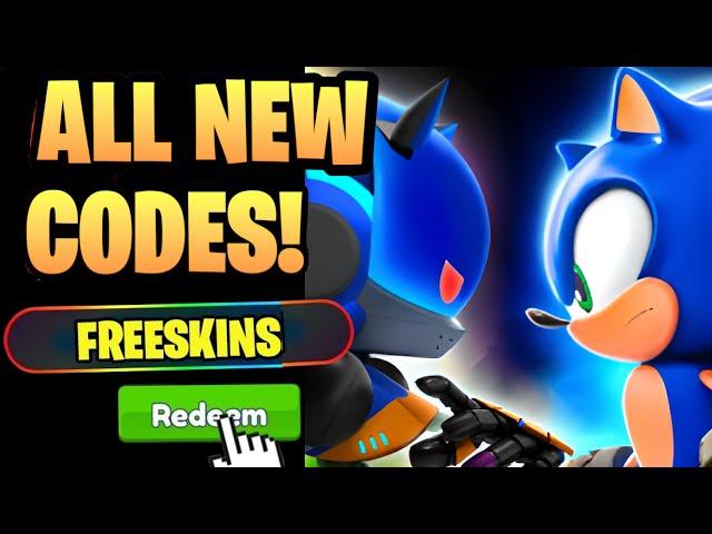 ALL NEW WORKING CODES FOR SONIC SPEED SIMULATOR IN 2024! ROBLOX SONIC SPEED SIMULATOR CODES