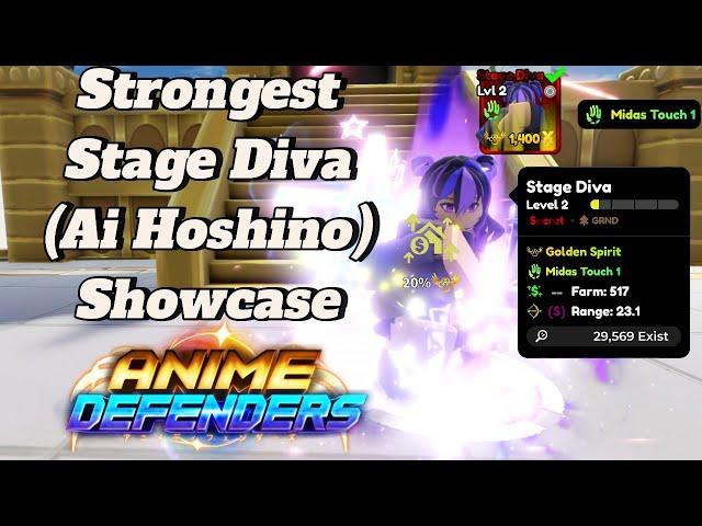 Getting The STRONGEST Stage Diva | Anime Defenders