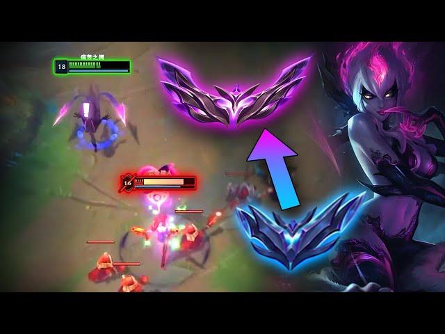 HOW TO GET OUT OF DIAMOND - Rank 1 Evelynn FULL GUIDE