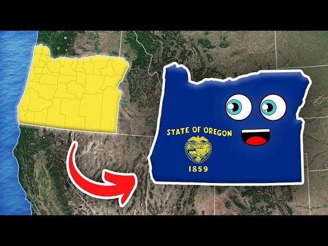 Oregon - Geography & Counties | 50 States of America