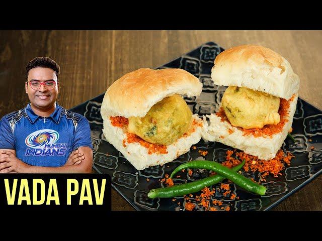 Vada Pav Recipe | How To Make Vada Pav At Home | Batata Vada | Indian Culinary League - Varun