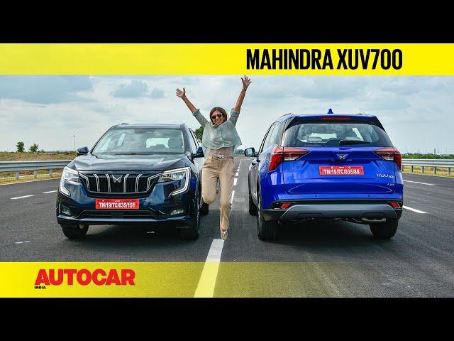 2021 Mahindra XUV700 review - Petrol & diesel autos/manuals driven! | First Drive| Autocar India