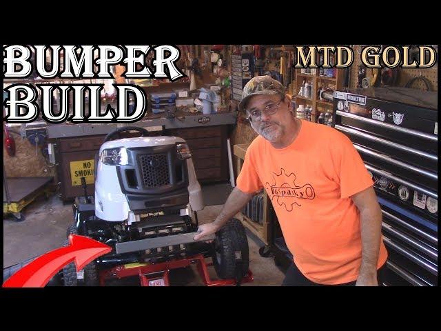 Lawn Tractor Bumper - Brush Guard  Build -  Easy Design  Easy To Make