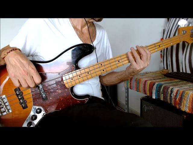 Crazy Baldhead / Running Away Live 1977 - Bob Marley (Bass Cover HD)