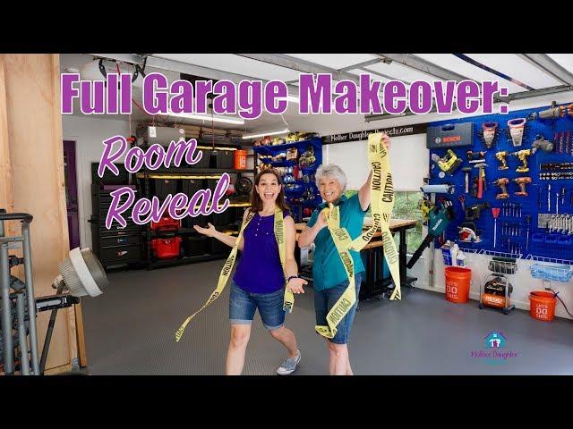 NEW Garage Workshop Tour // Mother Daughter Projects Shop!