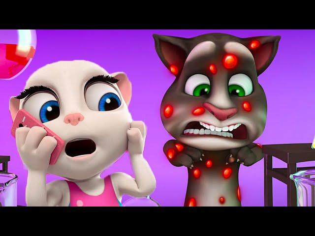 Talking Tom   POLKA DOT TOM  Cartoon for kids Kedoo ToonsTV