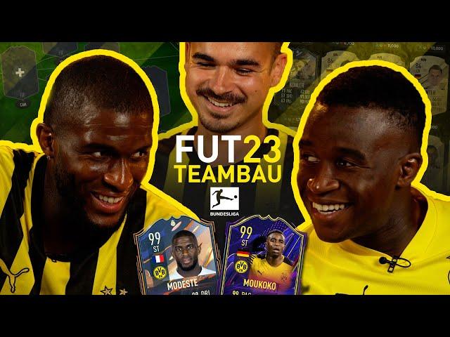 Modeste & Moukoko built their Bundesliga FUT team! | BVB x eFootball