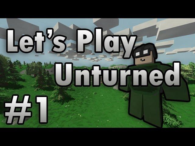 Unturned Survival Online Multiplayer (Co-op) Let's Play - Gameplay/Survival Guide Part 1