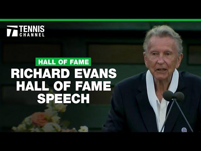 Richard Evans - 2024 International Tennis Hall of Fame Inductee | Tennis Channel