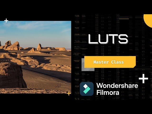 Working with LUTS in Filmora【Master Class】