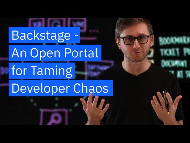 Backstage.io - An Open Source Portal for Taming Developer Chaos