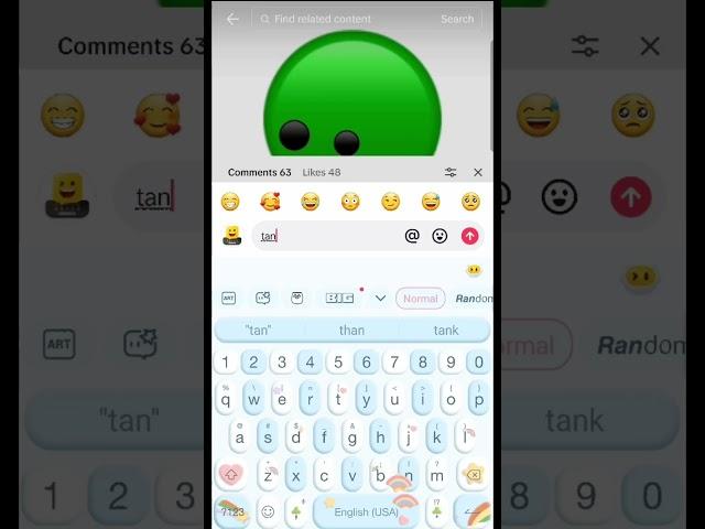 When I type TANK on my keyboard ⌨️ #fyp #tank #keyboard #textart #type #youtubeshorts #shorts