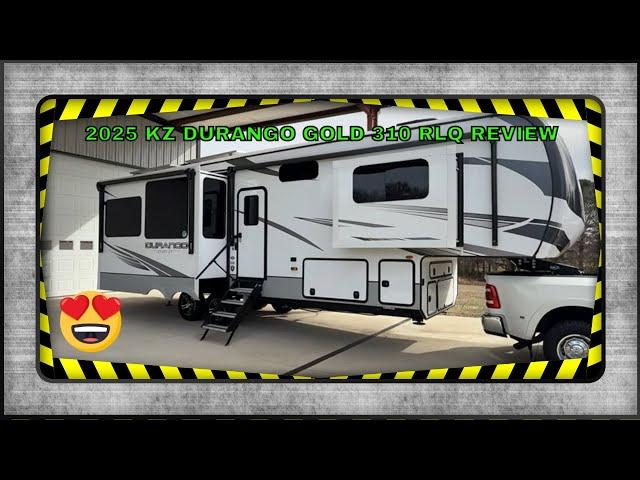 2025 KZ DURANGO GOLD 310 RLQ 5TH WHEEL CAMPER FOR SALE REVIEW USED INFO WWW.SUNSETMOTORS.COM