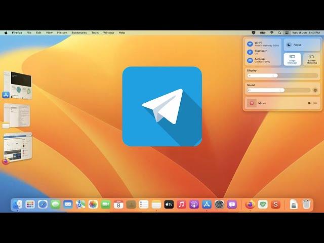 Telegram No Sound On macOS