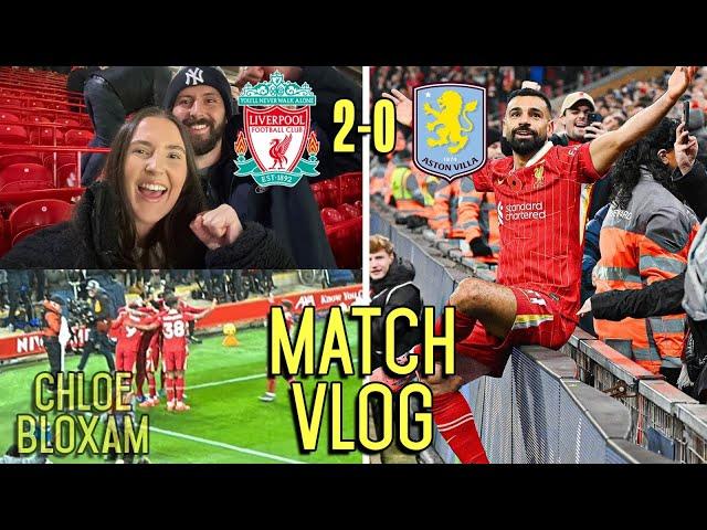 DARWIN NUNEZ & MO SALAH SEND LFC 5 POINTS CLEAR! | Liverpool 2-0 Aston Villa | Vlog