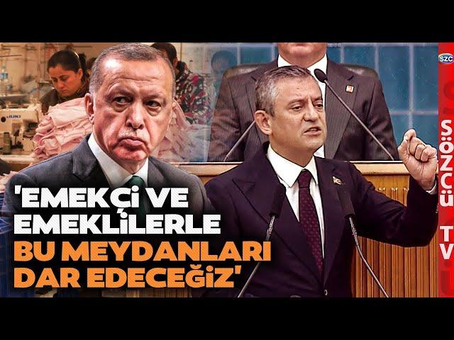 Özgür Özel'den Erdoğan'a Hodri Meydan! Bomba Asgari Ücret ve Emekli Maaşı Çıkışı