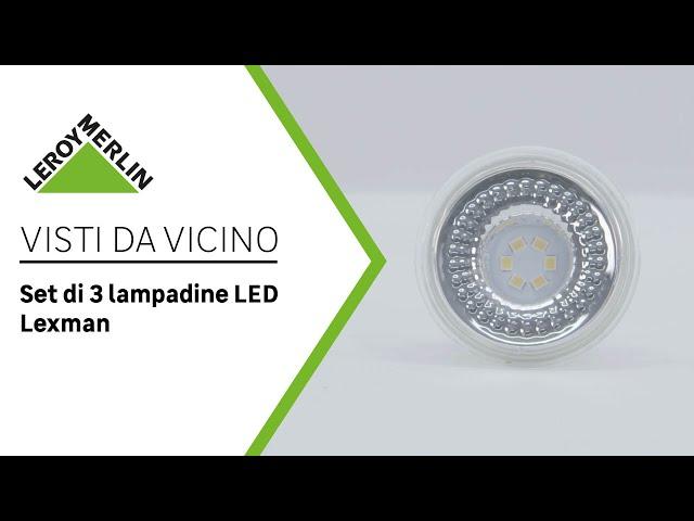 Visti da vicino: set di 3 lampadine LED Lexman | Leroy Merlin