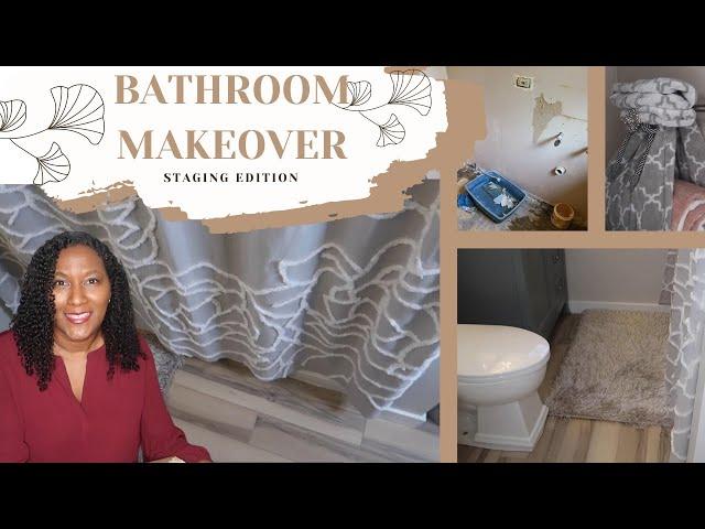 Bathroom home staging  Homemaking with Avery Home Decor  shop with me and decorate with me