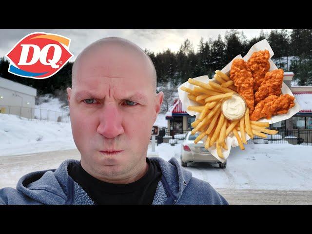 Dairy Queen's New Sauced & Tossed Buffalo Chicken Strip Basket!