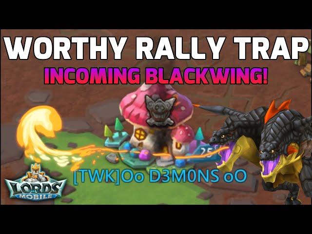 T5 BLACKWING COUNTER RALLY HITS MY TRAP! CHAMPION FAITH UPDATE! - LORDS MOBILE