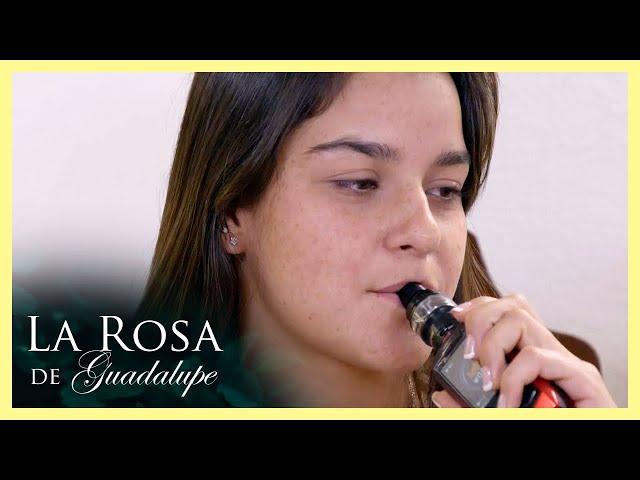 ¡Silvia acepta que su hija fume cigarros electrónicos! | La vida se respira | La Rosa de Guadalupe