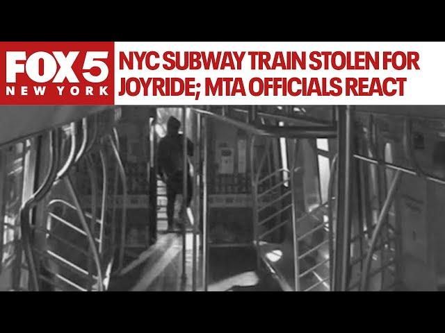 NYC subway train stolen for joyride; MTA officials react