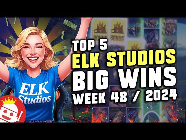  TOP 10 ELK STUDIOS COMMUNITY BIG WINS | WEEK #48 - 2024