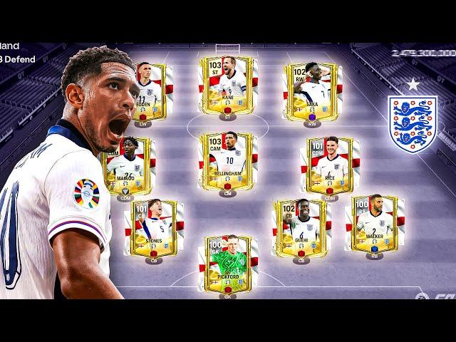 England - Best Special Squad Builder! EUROS Special England Squad FC Mobile